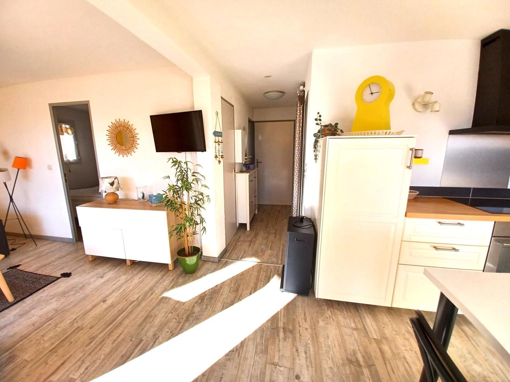 Plain-Pied Jardin 6 Personnes Clim Vue Mer Parking Wifi Terrasse Piscine Dans La Residence Saint-Pierre-la-Mer  Экстерьер фото